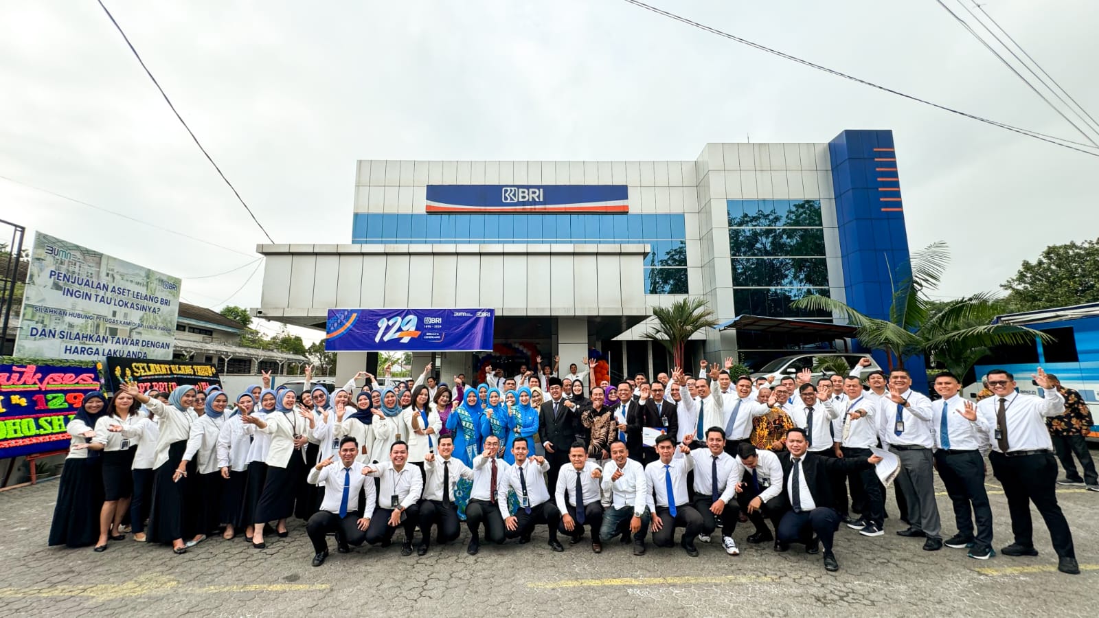 Diikuti Seluruh Karyawan, BRI BO Lubuk Pakam Peringati HUT Ke 129 Tahun Diikuti Seluruh Karyawan, BRI BO Lubuk Pakam Peringati HUT Ke 129 Tahun