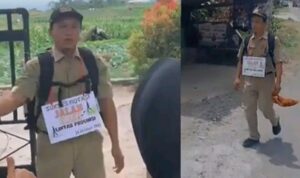 Pengakuan Andrianto Guru SMP Nazar Berjalan Kaki Lintas Provinsi Usai Dapat Mutasi