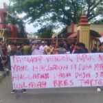 Aksi Jilid II GMPET-SU Desak Poldasu Copot Kapolres Tapsel Dugaan Kasus Mark UP Pengadaan Pupuk