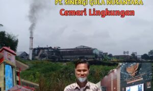 Diduga PT Sinergi Gula Nusantara Cemari Lingkungan, Aktifis Mahasiswa Desak APH Periksa Dan Hentikan Produksi Pabrik