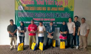 Rumah Matias Berbagi Sembako Kepada Warga Sekitar, Berbagi Kebahagiaan Idul Fitri 1 Syawal 1446 H